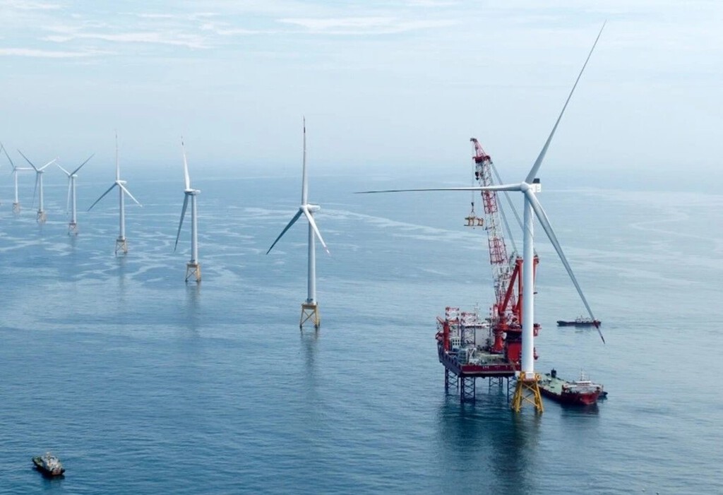 China se corona como Reina de los mares con Turbina de 123 metros y 16 MW