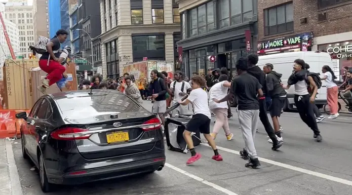 Jóvenes dominicanos participaron del caos provocado en el bajo Manhattan