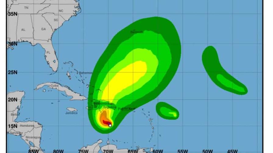 “Todas las posibles rutas de la tormenta Franklin son malas noticias para RD”