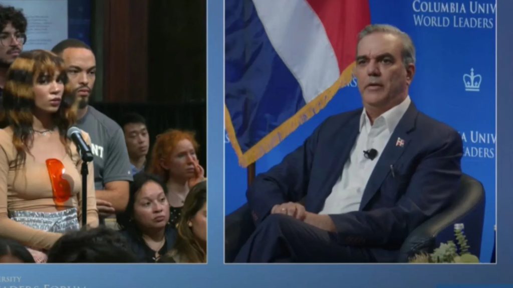 Abinader dice en debate en Columbia  «Como Presidente tengo la responsabilidad de proteger mi país».