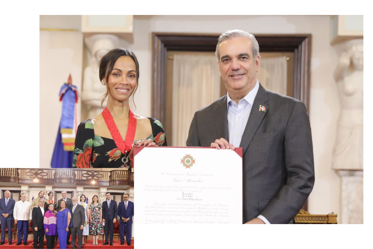 Condecoran a Zoe Saldaña