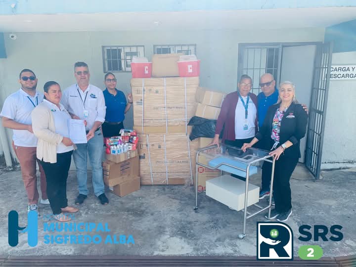 Donan insumos a hospital de Fantino